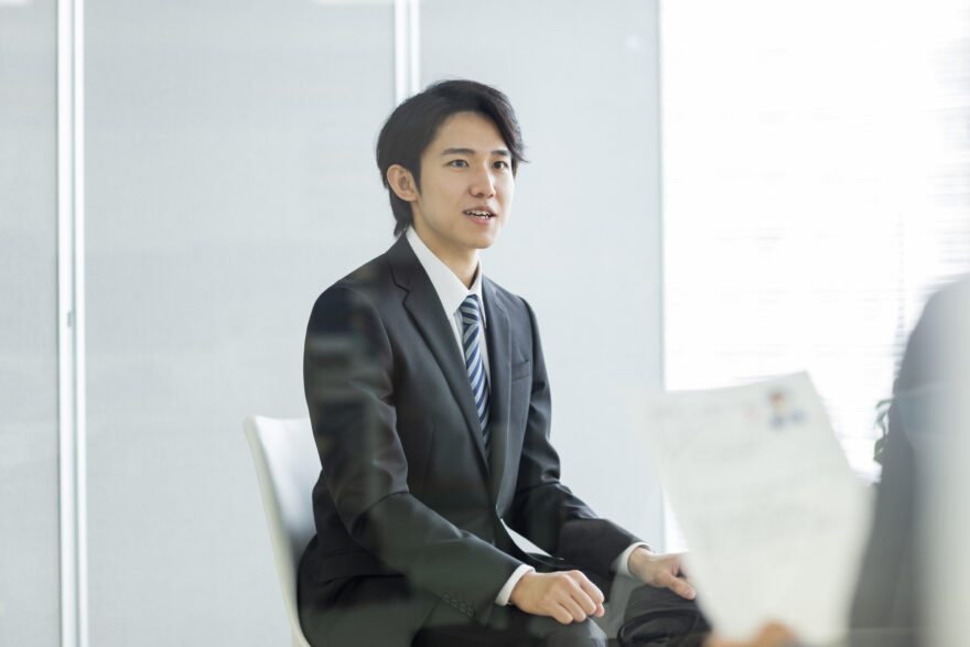 男性 面接